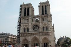 Paris 06 Notre Dame Western Facade 